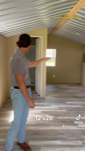 333 reactions · 108 shares |  12’ X 28’ TINY HOME / CABIN   CUSTOM ORDERS WELCOMED   DID WE MENTION WE OFFER A 16’X40’   RENT TO OWN AVAILABLE   Give us a call or shoot us a message  Arion  662-571-2430 Joe 662-571-2429  CLICK THE LINK BELOW TO CHECK OUT OUR CURRENT INVENTORY & PRICING  https://www.shiversbuildings.com | Shivers Buildings | Facebook