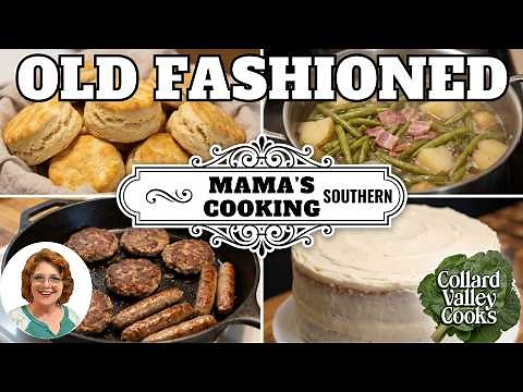 2 Hours Live Cooking - Mama's Southern Cooking - Old Fashioned Simple Ingredients