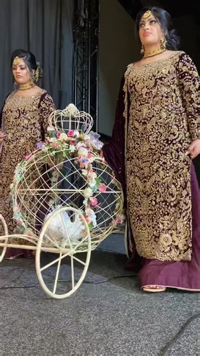 Unique Ring Exchange with Doves Carriage | Stunning Wedding Moment