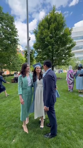 Widiyanti Putri Wardhana | Alhamdulillah. As parents, we are grateful to witness our eldest daughter, Katyana, graduate with two master’s degrees from Columbia... | Instagram