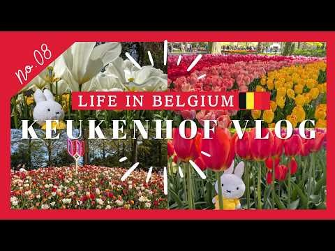 vlog🇳🇱│はじめてのオランダ&キューケンホフ公園vlog│ベルギー駐在妻,海外帯同,駐妻,ヨーロッパ観光