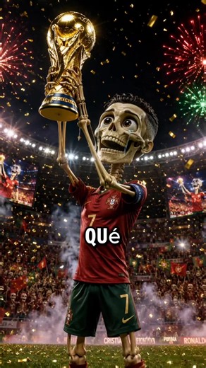 ¿QUÉ PASARÍA si CR7 gana el MUNDIAL? 🐐🏆 El único trofeo que le falta Una final histórica contra Argentina Todo se decide en el último instante Y Cristiano completa el fútbol… 🌍✨ #esqueleto #futbol #cr7