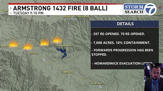 Weather conditions are improving as we head into the overnight hours so progress is being made on fire containment. We do have another windy day again tomorrow which could rekindle active fires still smoldering tomorrow afternoon. ABC 7 Amarillo #FireWX #txwx #okwx #nmwx #panhandleweather #windadvisory | ABC 7 Amarillo