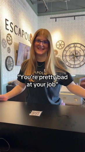 We are all actually amazing at our job, if you book with us today we can show you! #job #pretty #alt #escaperoom #trending