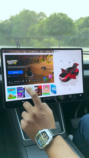 8K views · 85 reactions | Tesla Audio system with outer speakers #tech #trend #fashin #travel #car #tesla #india | Sourabh Saini | Facebook