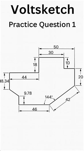 Autocad Practice drawings Set-1 #autocad #shorts