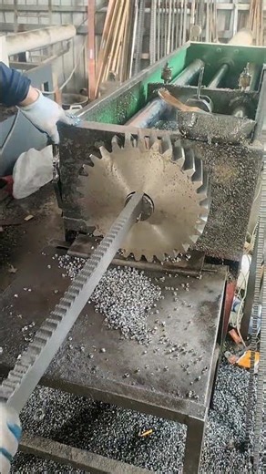 Satisfying ASMR Gear Shaping Internal Process