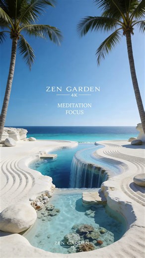 Mauritius Waterfall — Relaxing Water Sounds | Calm Nature | 4K