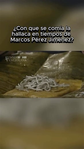 Summa Venezolana on Instagram: "🏘️🇻🇪 ¿Hallacas con angulas y con caviar? Acá nos lo cuenta Oscar Yanes 🎄💸 En este análisis brillante, Oscar Yanes nos demuestra que la hallaca es el verdadero “termómetro” de la situación venezolana. Yanes nos transporta a la Venezuela de los años 50 (tiempos de Pérez Jiménez), una época de tal bonanza y «faramallería» que la gente empezó a comer hallacas acompañadas de angulas y caviar. Pero el golpe de realidad viene al final: Yanes cuenta cómo su casa de d
