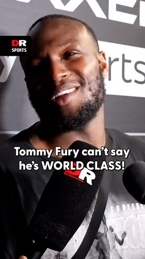 2.5K views · 15 reactions | 'Tommy Fury can't say he's world class fighting Jake Paul!' 壘 #Fury #KSI #BOXXER #Boxing | DR Sports | Facebook