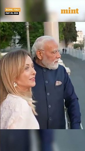PM Modi Meets Giorgia Meloni in Rome | India-Italy Ties Get a Major Boost