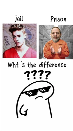 Jail vs Prison: The Real Difference 🤯. #memes #comparison #trending