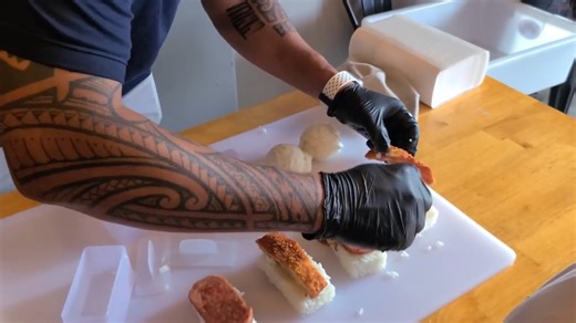 KUAM News on Instagram: "Their sign, their slogan, their mission statement says it all: "Hafa Adai yan Aloha". Pono Hawaiian Grill beautifully blends Pacific cultures rooted in family, food and love, and at the opening of their new downtown restaurant, that's not just how their menu is formed, it's the foundation of their company."