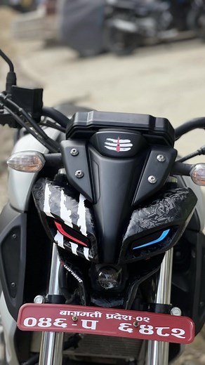 FORZED CARBON & DRL Wrapped! Custom Stickers for MT15