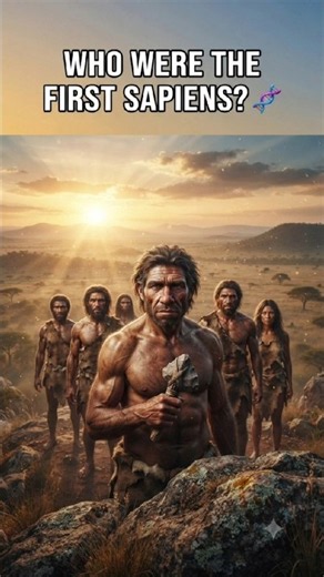 Who Were The First Sapiens 🌏| 300kYears ago #human #survival #shorts