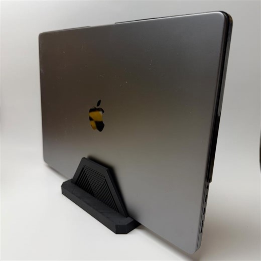 3D Printed Vertical Laptop Stand | Adjustable Laptop Holder | Desk Ergonomics & Cooling | Multiple Styles - Etsy