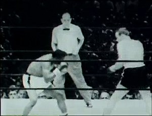 Boxing-match between Floyd Patterson and Ingemar Johansson