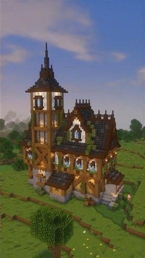 Epic Medieval Tower House in Minecraft