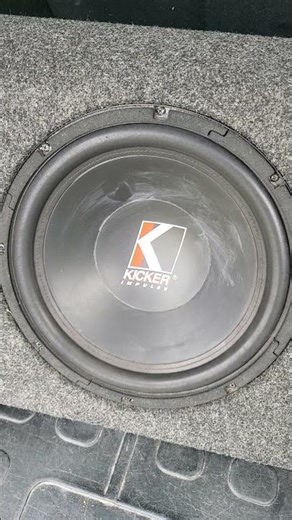 Kicker 12 inch Impulse car subwoofer speaker