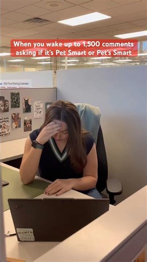 Our team is going through it 🙂‍↔️ #PetSmart #AnythingForPets