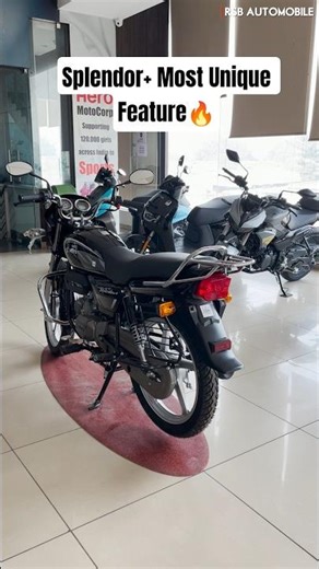 Splendor+ Most Unique Feature 🔥 #shorts