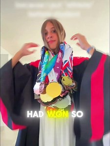 She Earned So Many Graduation Medals They Barely Fit! 🏅