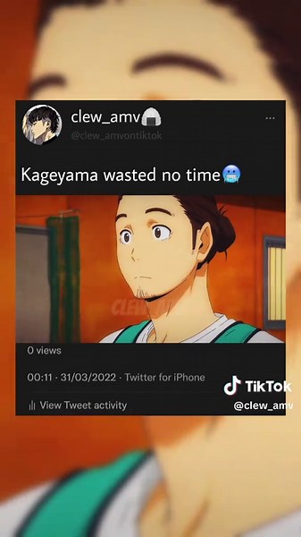 #haikyuu #hinatashoyo #kageyama #foryoupage #foryou | Haikyuu