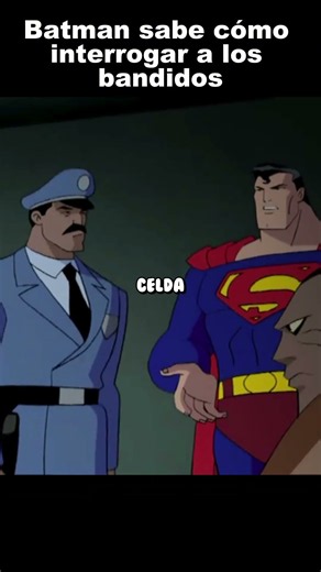Batman sabe cómo interrogar a los bandidos