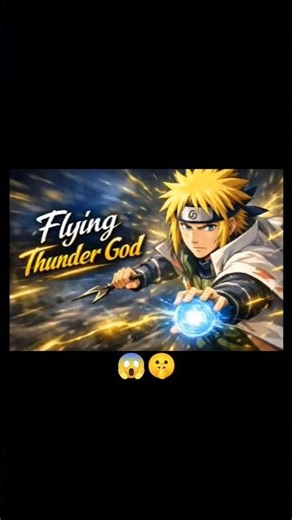 4th Hokage Ka Teleportation Jutsu😱 | Flying Thunder God | Minato Namikaze 🔥 #narutoshippuden #shorts