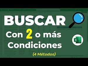 🔍SEARCH with 2 or more search criteria (SearchV, Index, SearchX, BdExtract)