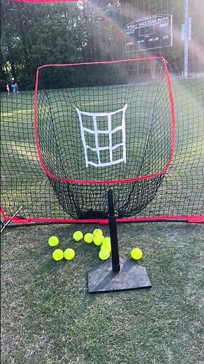 GoSports 7 ft x 7 ft Baseball & Softball Nets - Red, Black, or PRO -Practice Hitting & Pitching Net