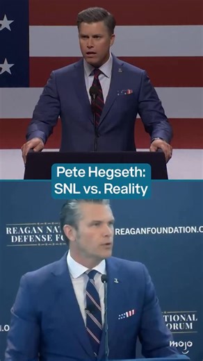 WatchMojo on Instagram: "Can’t even tell which one’s the parody 😭 #snl #colinjost #impression"