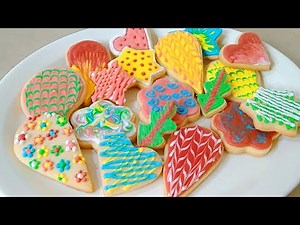 Sugar Cookies With Royal Icing Recipe | Perfect Recipe For Birthday Parties