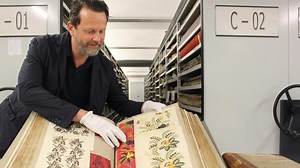 Neue Plattform des Augsburger Textilmuseums: Was für Muster, Mann!