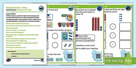 Year 2 Diving into Mastery: Step 12 Compare Objects Activity Cards