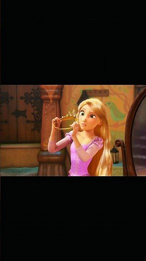 Tangled ', Rapunzel Looks Beautiful in Crown ✨" #tangled #rapunzel #beautiful
