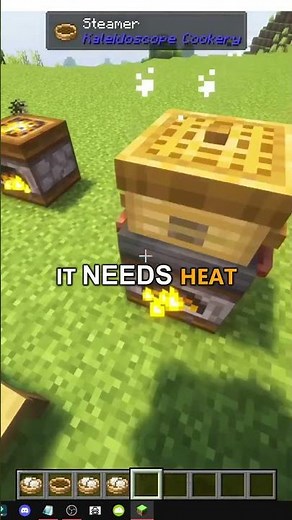 HOW STEAMER WORKS in MINECRAFT Kaleidoscope Cookery