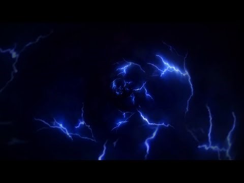 Thunderstorm Lightning Tunnel Background Video