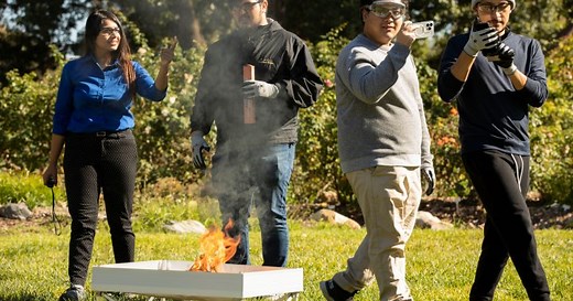 How small sensors and AI are being used to detect wildfires early