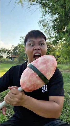 巨大キャンディー作り！超ビッグサイズのロリポップに挑戦#camping #survival #outdoorlife