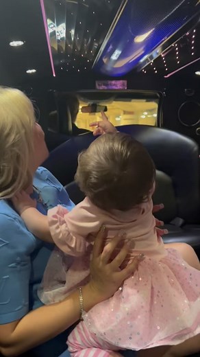 Lilly Thirtyacre on Instagram: "Lilly’s first time in a limo!"