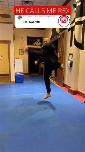 He calls me, Rex Kwondo! 😎😅 Are you not entertained?
