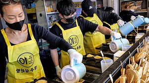Amazing Skill!! Popular Street Food Master Mass Production Process - Korean Street Food | Food Processing