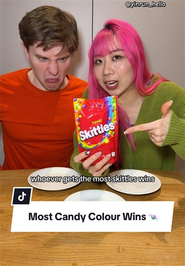 If you win, you don’t lose!! 🍬 @Happy-Go-Lukey #couplegame #love #couplescomedy #yinrunandluke #couplechallenge