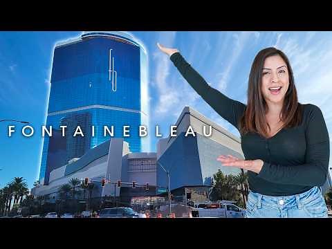 Inside the New FONTAINEBLEAU in LAS VEGAS