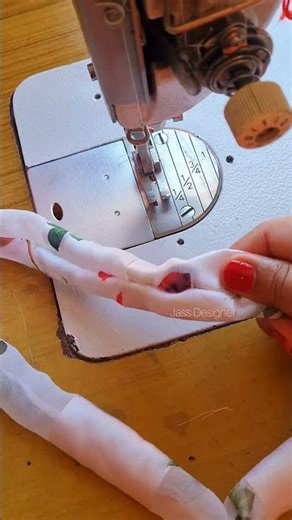 Easy Scrunchie Making #Sewing #Scrunchie