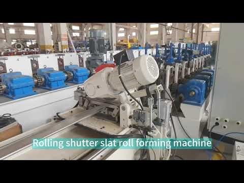 Upgrade Your Production with the Precision of SUNWAY Rolling Shutter Slat Roll Forming Machine
