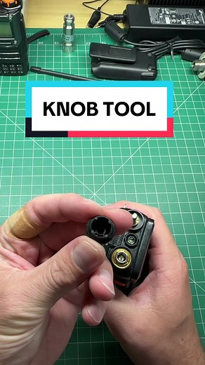 Unlocking a Handy Baofeng UV-5R Hack with a Knob Tool