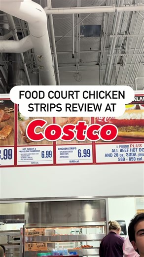 Costco Food Court New Chicken Strips Review