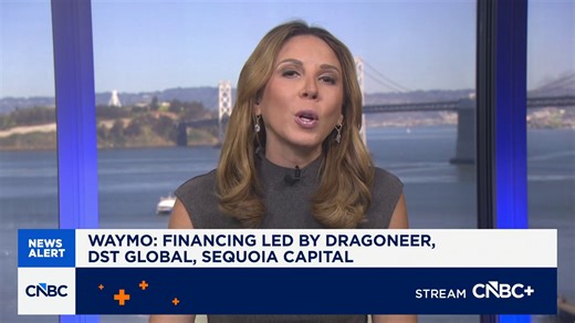 Autonomous taxi startup Waymo leads new fundraising round at $126B valuation CNBC's Mackenzie Sigalos reports | CNBC Fast Money